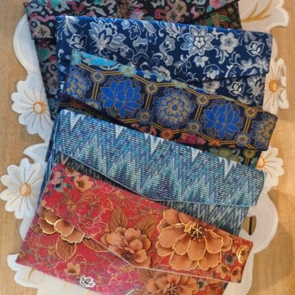 Grande pochette enveloppe fait-main