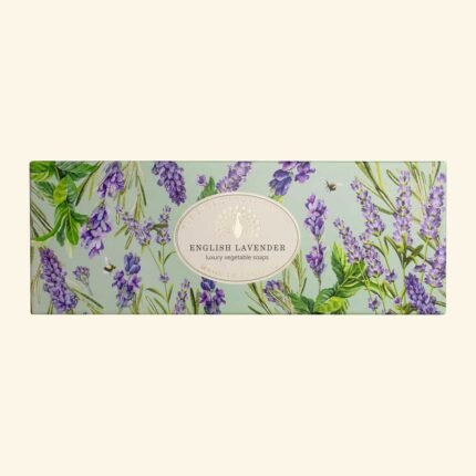 Coffret Cadeau de Savon Triple à la Lavande Anglaise Héritage